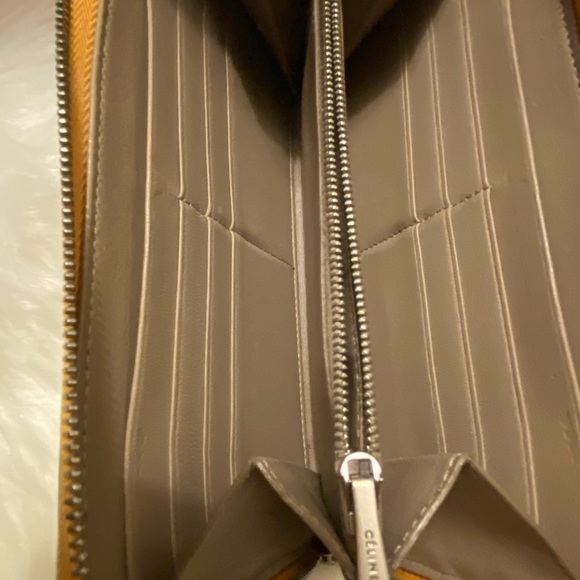 🌸SOLD. Authentic Celine long zipper wallet - Picture 6 of 11